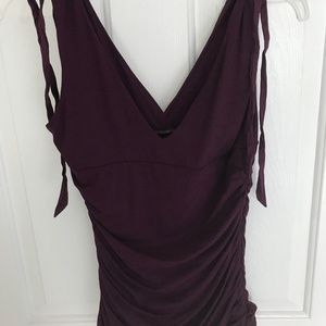 BEBE SLEEVELESS TOP  SIZE M  NO ISSUES ON THIS TOP
